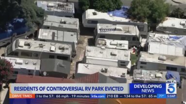 Residents of illegal RV park evicted