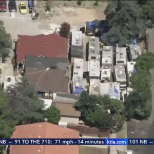 Residents of makeshift RV park in Sylmar backyard forced to move out