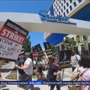 Hollywood actors join screenwriters in historic industry-stopping strike as contract talks collapse