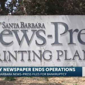 Santa Barbara News-Press’ parent company files for bankruptcy