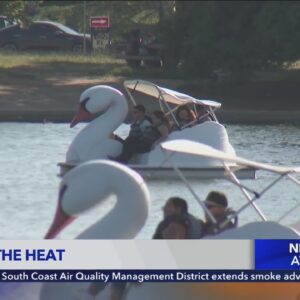 SoCal residents hit the parks to beat the heat