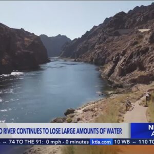 Study: Colorado River continues to lose water