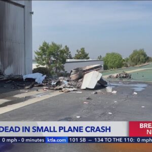 Fire officials give update after pilot, 2 passengers found dead in small plane at San Bernardino Cou