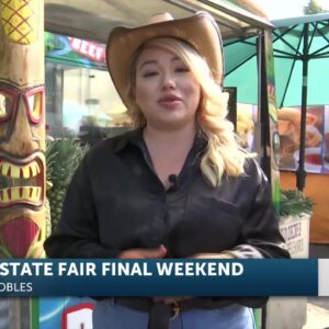 The final weekend of the Mid-State Fair in Paso Robles is here