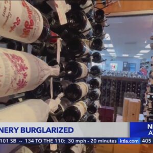 Thieves escape with over $700,000 worth of rare wines from Venice shop