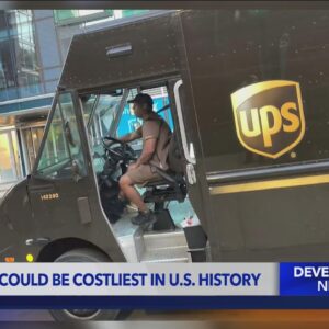 UPS strike could be one of the largest and costliest strikes in U.S. history