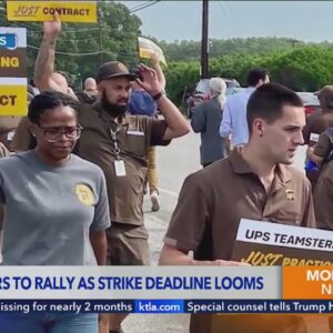 UPS workers prepare for strike