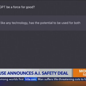 White House announces A.I. safety deal