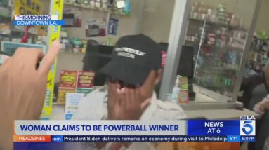 Woman claims to be $1 billion Powerball winner