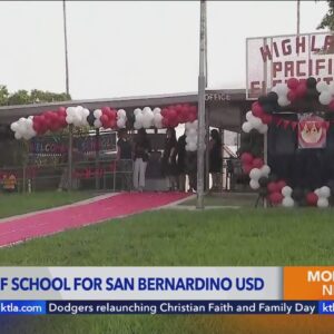 San Bernardino City Unified School District begins classes on Monday in wake of new bill 