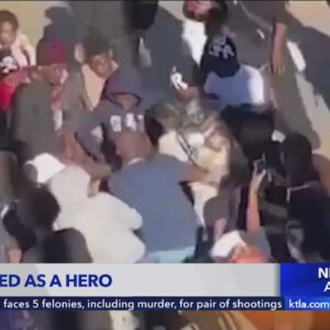Man rescues boy from violent brawl breaking out at Torrance shopping mall