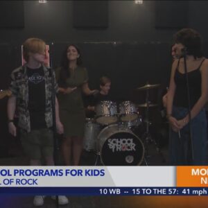 After-school music programs at the School of Rock