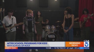 After-school music programs at the School of Rock