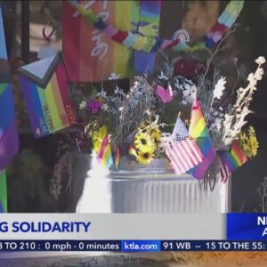 Mountain communities fly pride flag to show solidarity after tragic killing