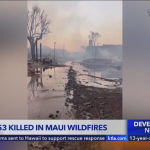 At least 53 killed in massive Maui wildfires