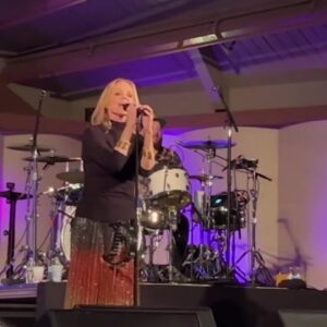 Belinda Carlisle entertains Go-Go's fans at Libbey Bowl