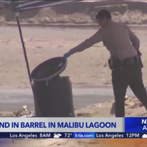 Body found in barrel in Malibu Lagoon