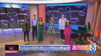 Broadway @ The previews their upcoming Disney Night