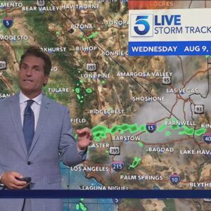 Chance for storms in SoCal's forecast