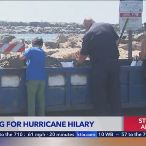 Coastal communities brace for Hurricane Hilary