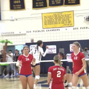 Dos Pueblos outlasts San Marcos in five sets in Channel League opener