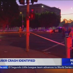Driver ID'd in crash that killed 3 Uber riders