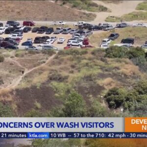 Residents of private community in Sunland growing frustrated with visitors to nearby wash