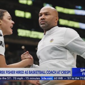 Former Laker Derek Fisher named head coach of Crespi High School basketball team