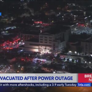 Power outage forces critical condition patients from Los Angeles hospital