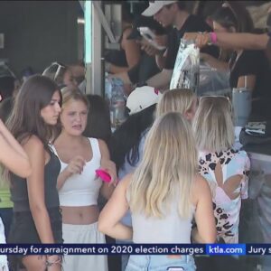 Fan camp out for chance at Taylor Swift merchandise