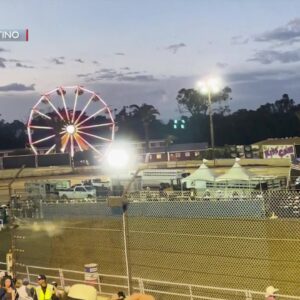 Fans fill the stands at Ventura County Fair Rodeo