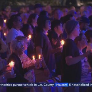 Hundreds gather to honor victims of Orange County mass shooting