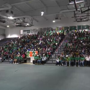 Hundreds of Pioneer Valley freshman receive early welcome at school with fun-filled ...