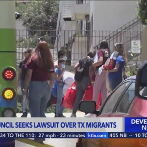 L.A. City Council seeks lawsuit over Texas migrants
