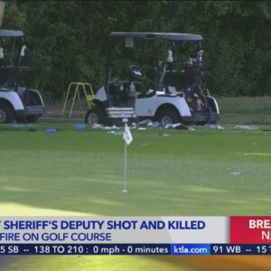 L.A. County sheriff's deputy shot and killed on golf course