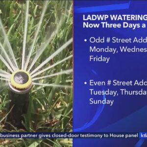 LADWP eases water restrictions