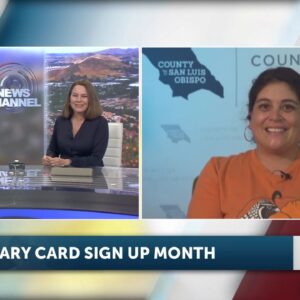 Library card signup month