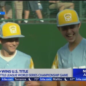 El Segundo Little League team advances to Little League World Series championship 