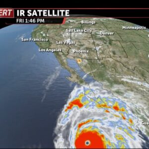 Live Storm Tracker for Hurricane Hilary