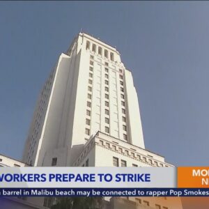 Los Angeles city workers to join strikes of ‘hot labor summer’