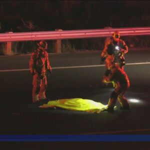 Man struck and killed on 73 Freeway