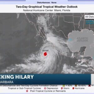 Hailry now a category four burricane, Santa Barbara County begins preparations