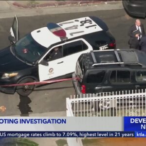 Officers shoot armed man in Watts alley, LAPD says
