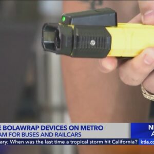Police given new, nonlethal device to use on Metro trains and buses
