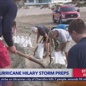 Preparations underway as SoCal braces for Hurricane Hilary
