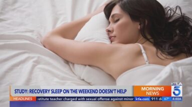 Recovery sleep on the weekend doesn’t help: Study