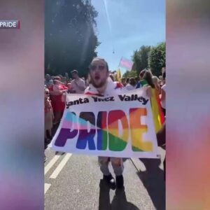 Santa Ynez Valley Pride leads Copenhagen Pride Parade