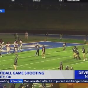 Shooting at high school football game leaves 1 teen dead