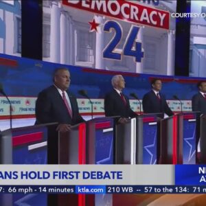 GOP debate: Republican presidential candidates face off on issues, trade insults