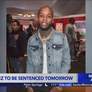 Tory Lanez to be sentenced for Megan Thee Stallion's shooting